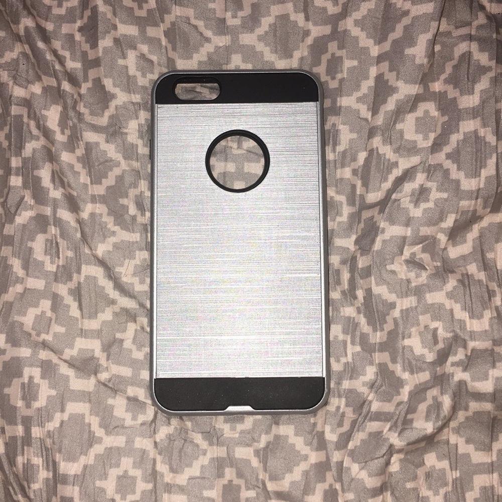 Silver Iphone 6/6s plus case